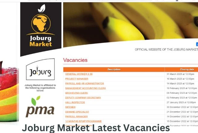 How to Apply for Joburg Market Vacancies: A Step-by-Step Guide