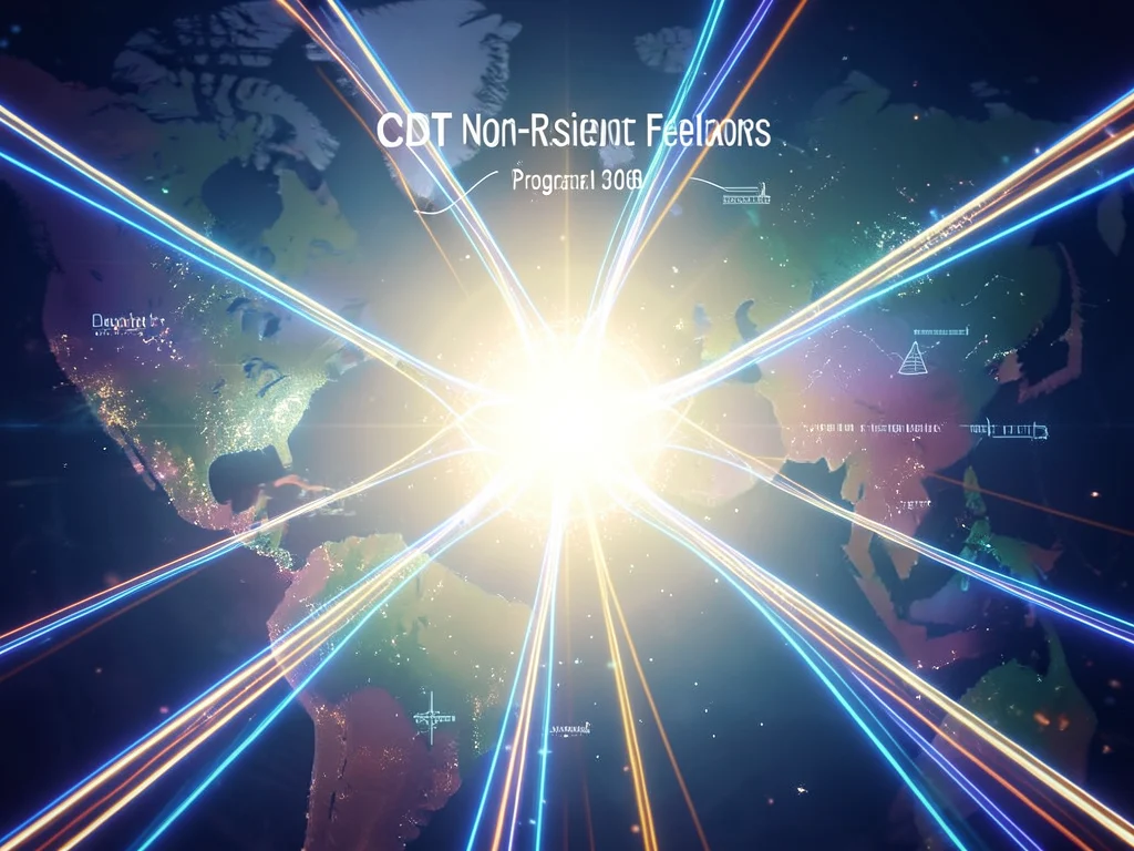 Abstract visualization of applying to the CDT Non-Resident Fellows Program, showing pathways to opportunity.
