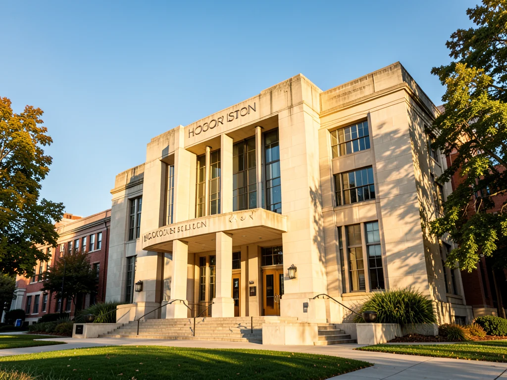 The Hoover Institution building at Stanford University.