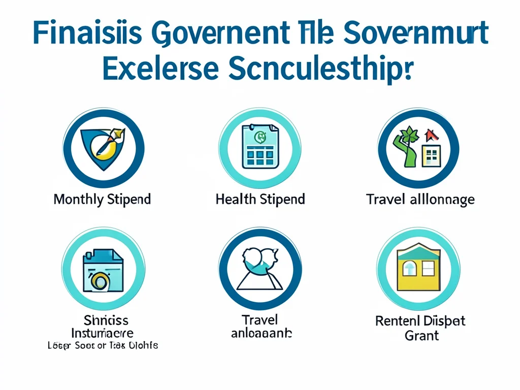 Infographic detailing the financial benefits of the Swiss Government Excellence Scholarship.