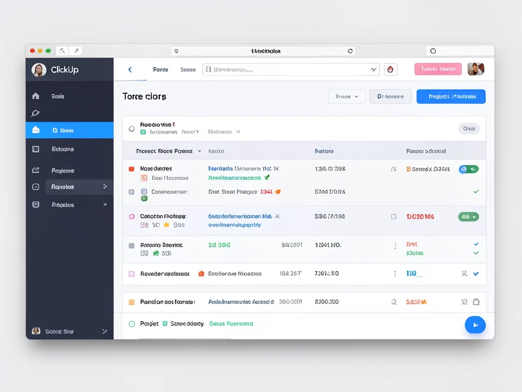 A well-organized project management dashboard displaying tasks, deadlines, and progress.