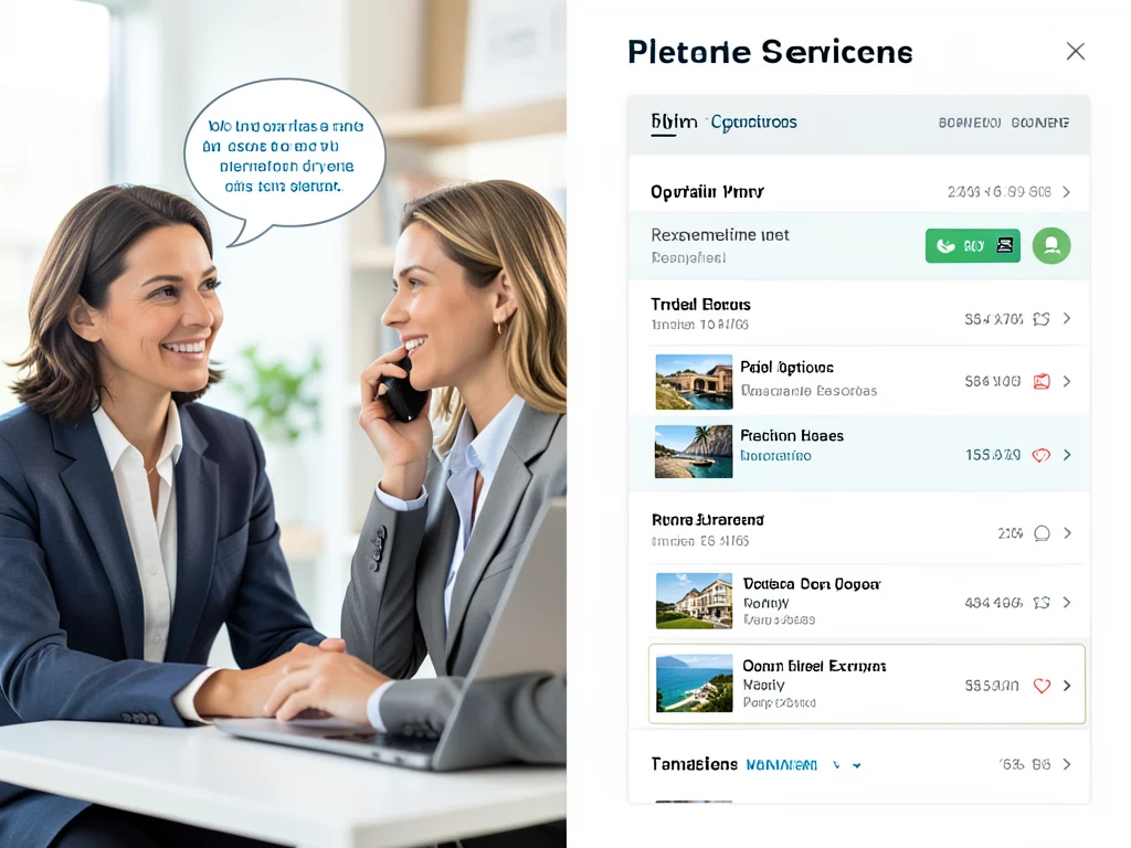 Consultative selling in action: understanding guest needs and offering tailored travel enhancements.