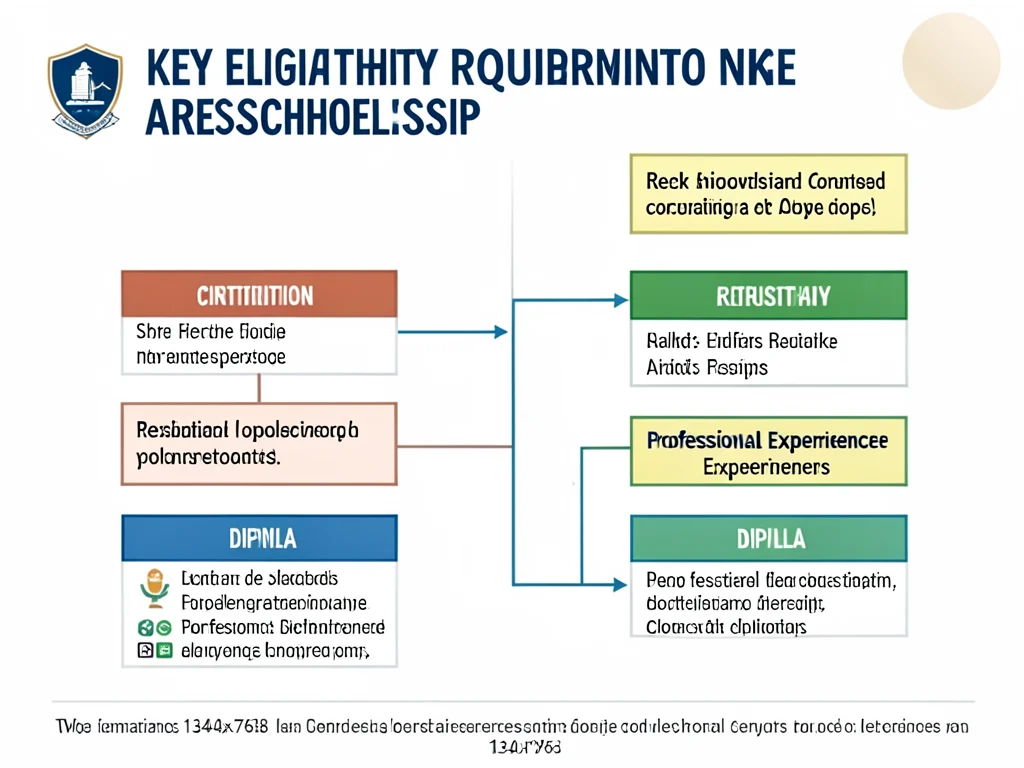 Flowchart of ARES Scholarship eligibility criteria.