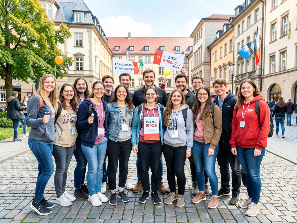 International students benefiting from the DAAD EPOS Scholarship in Germany.