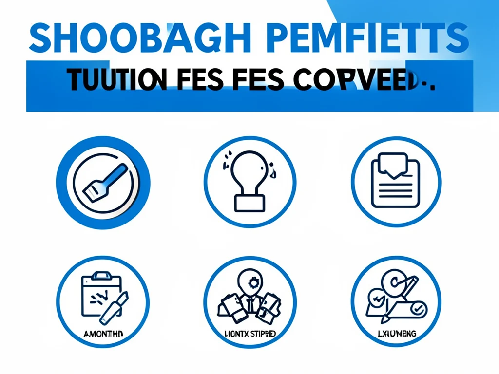 Infographic detailing the benefits covered by the Erasmus Mundus MARIHE Scholarship.