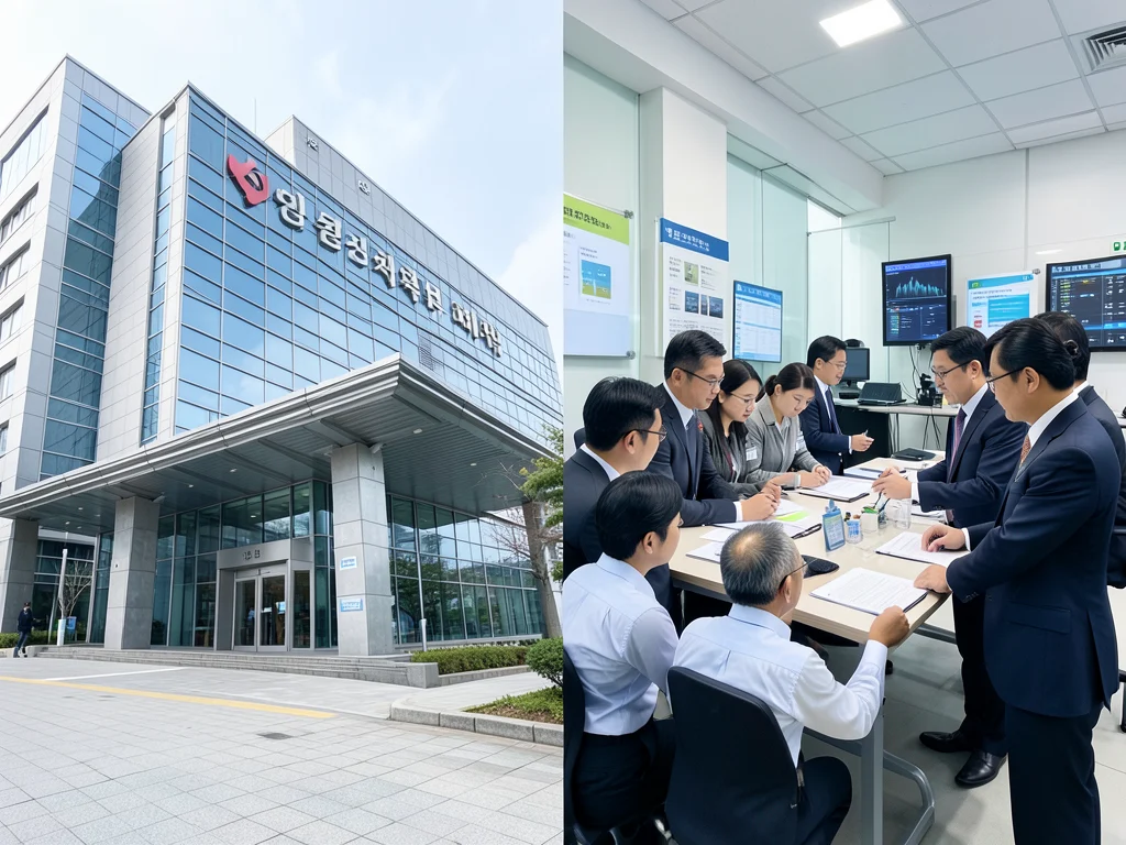 Site visit to a Korean government technology center during the bootcamp.