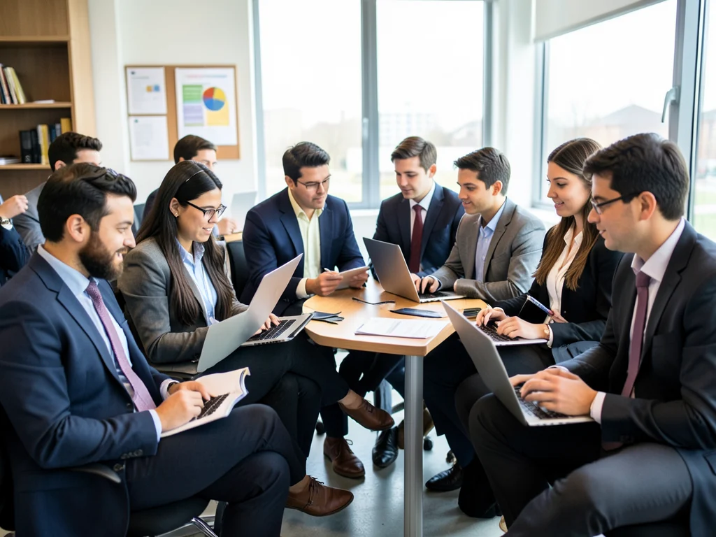 Diverse group of eligible candidates for the internship.