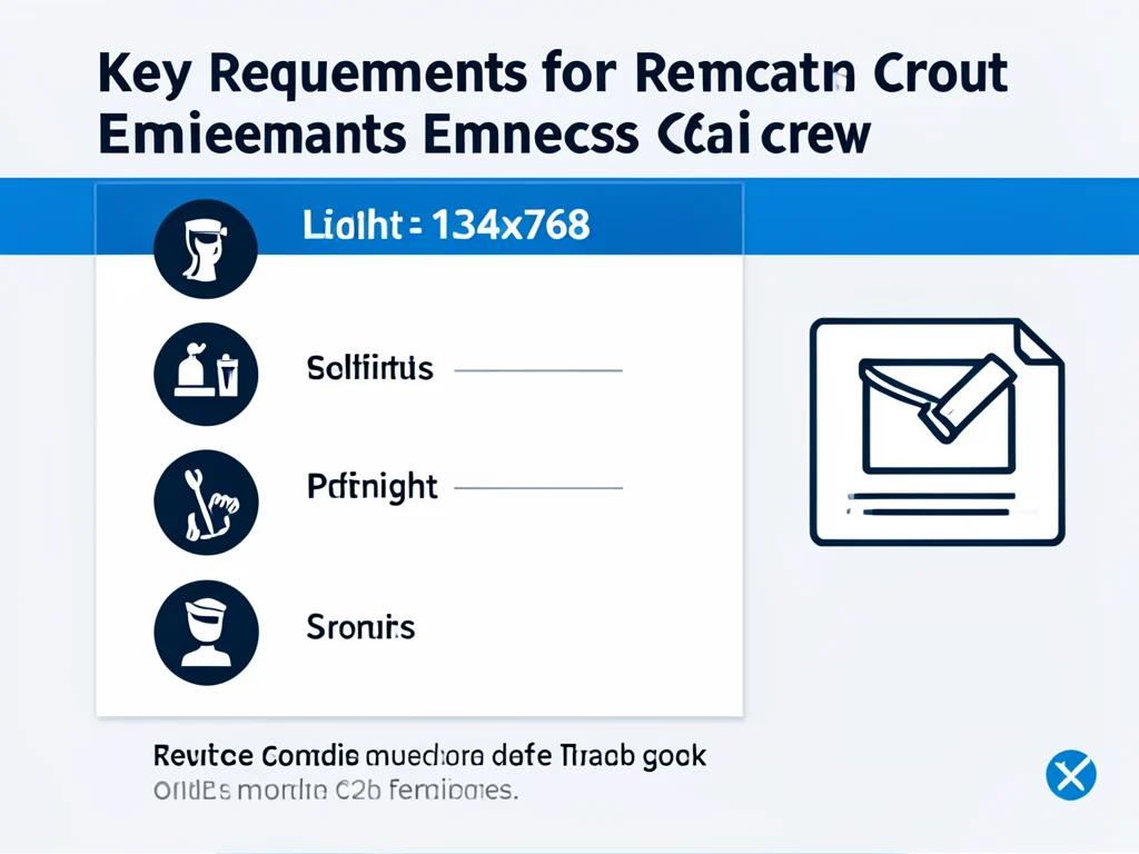 Infographic detailing Emirates cabin crew requirements.
