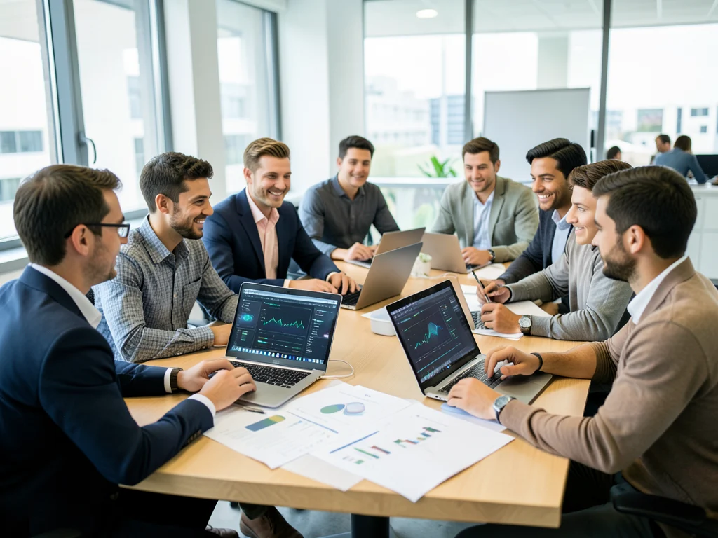 Young professionals engaged in data, AI, and engineering development at Sanlam.