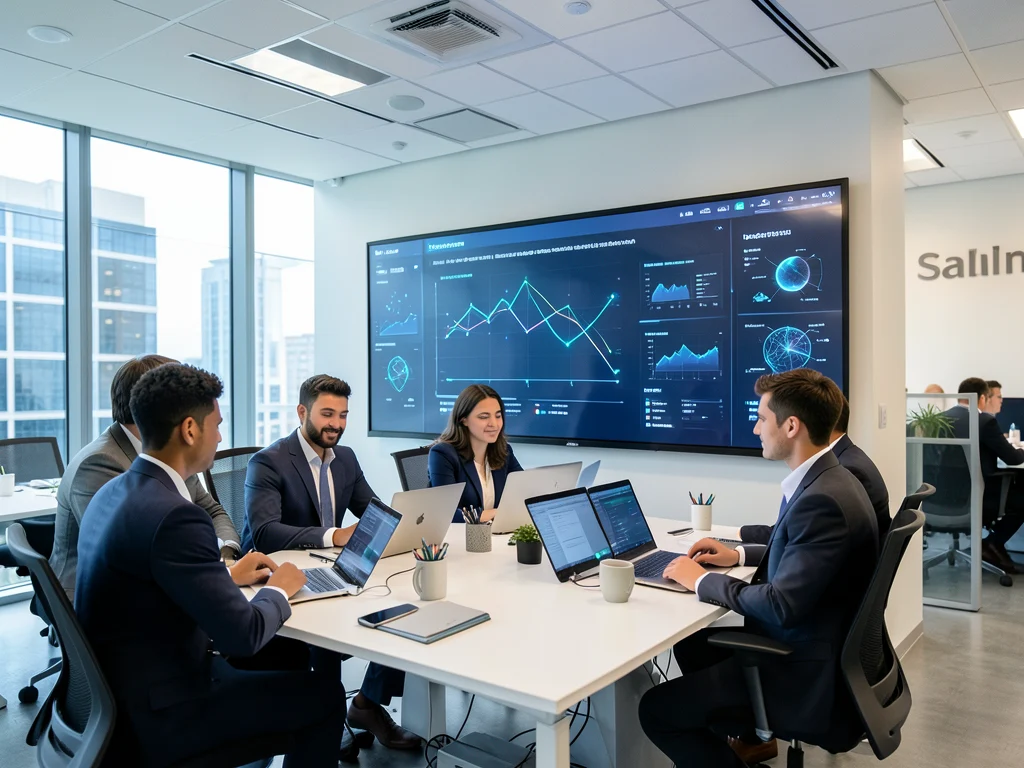 Graduates working with data and AI in Sanlam's Accelerated Development Programme.
