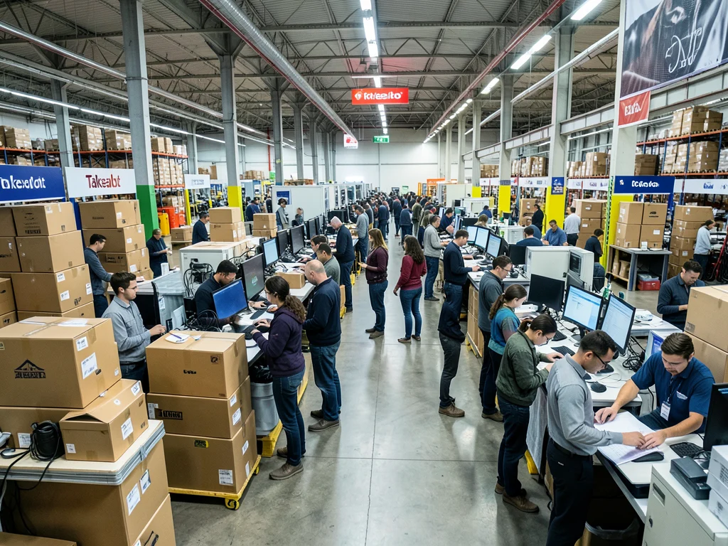 Interns gaining practical experience in Takealot's e-commerce operations.