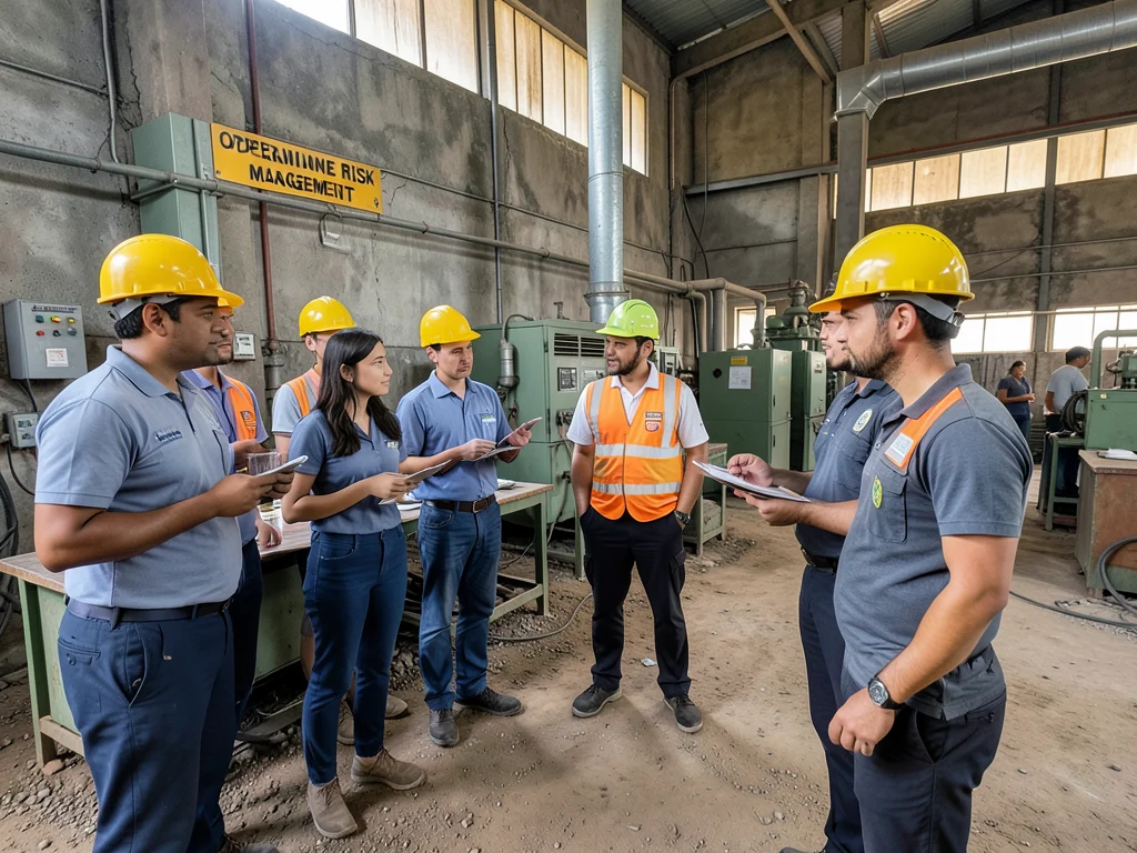 Interns gaining practical experience in operational risk management at Valterra Platinum in Mokopane.