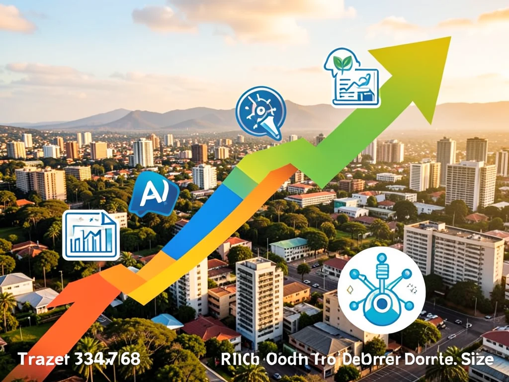 Infographic depicting a career development path in data, AI, and engineering.