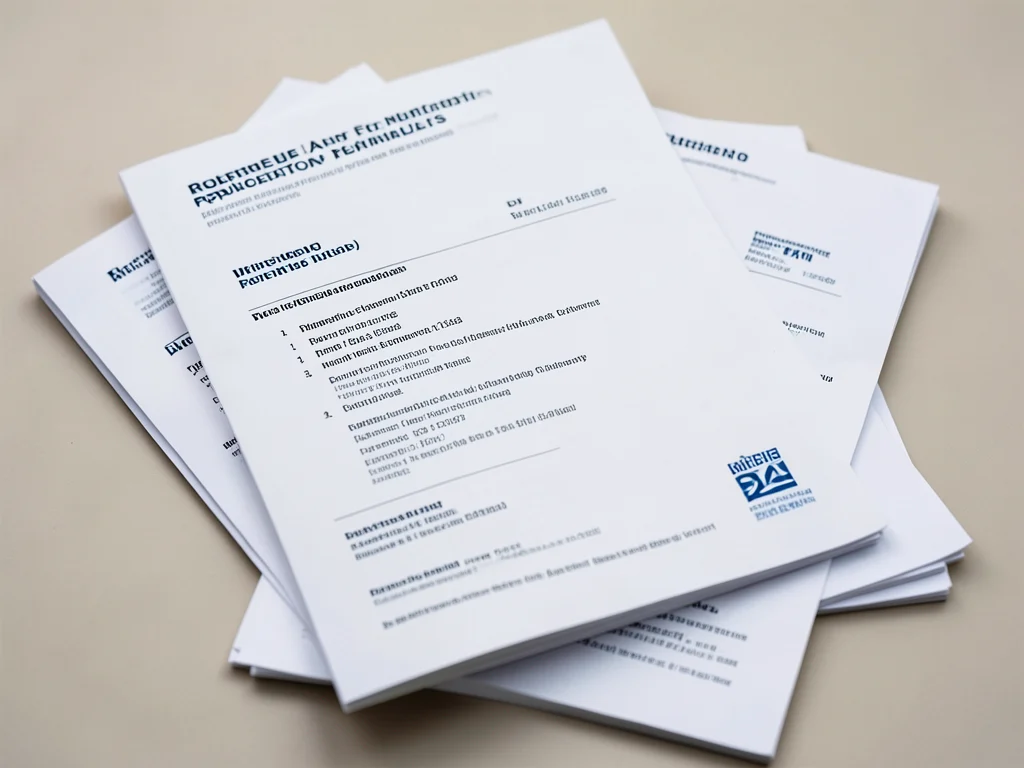 A collection of academic documents, including a CV and writing sample, required for the fellowship application.