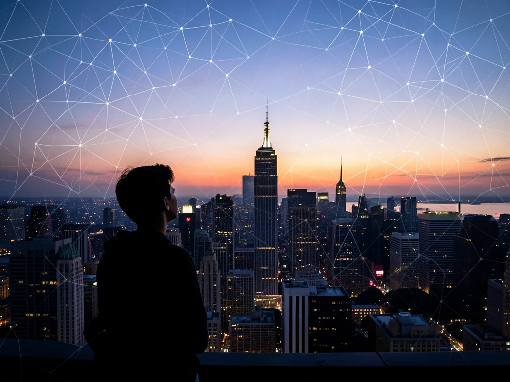 Chicago skyline symbolizing future opportunities and impact in the AI field.