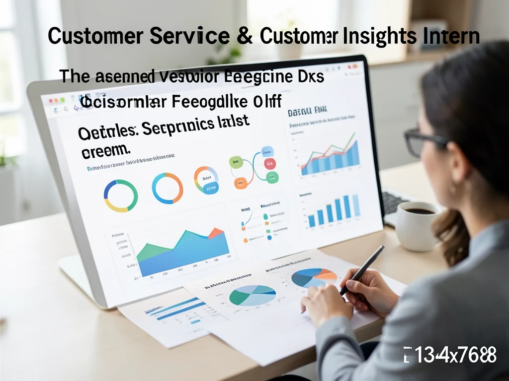 Customer service intern skills: data analysis and communication.