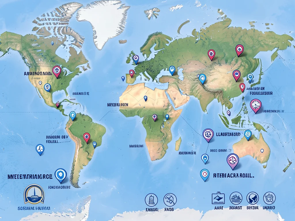 Global representation of fellowship applicants and key eligibility criteria.
