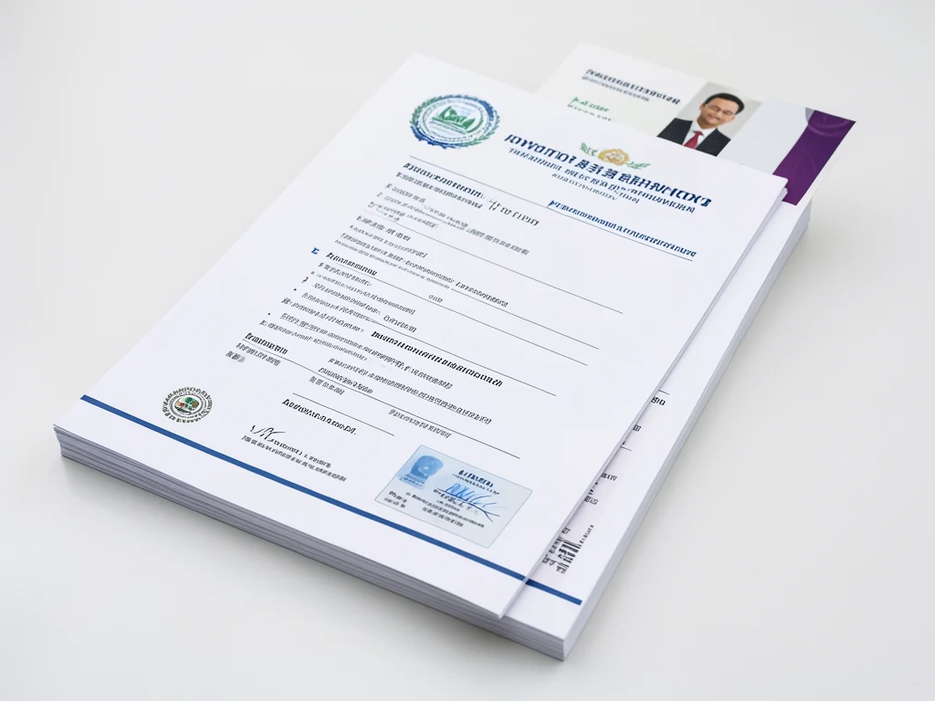 Required documents for internship application.