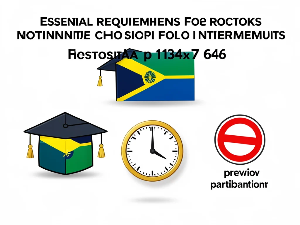 Visual representation of the eligibility criteria for the Rohlig-Grindrod YES Internship Programme.