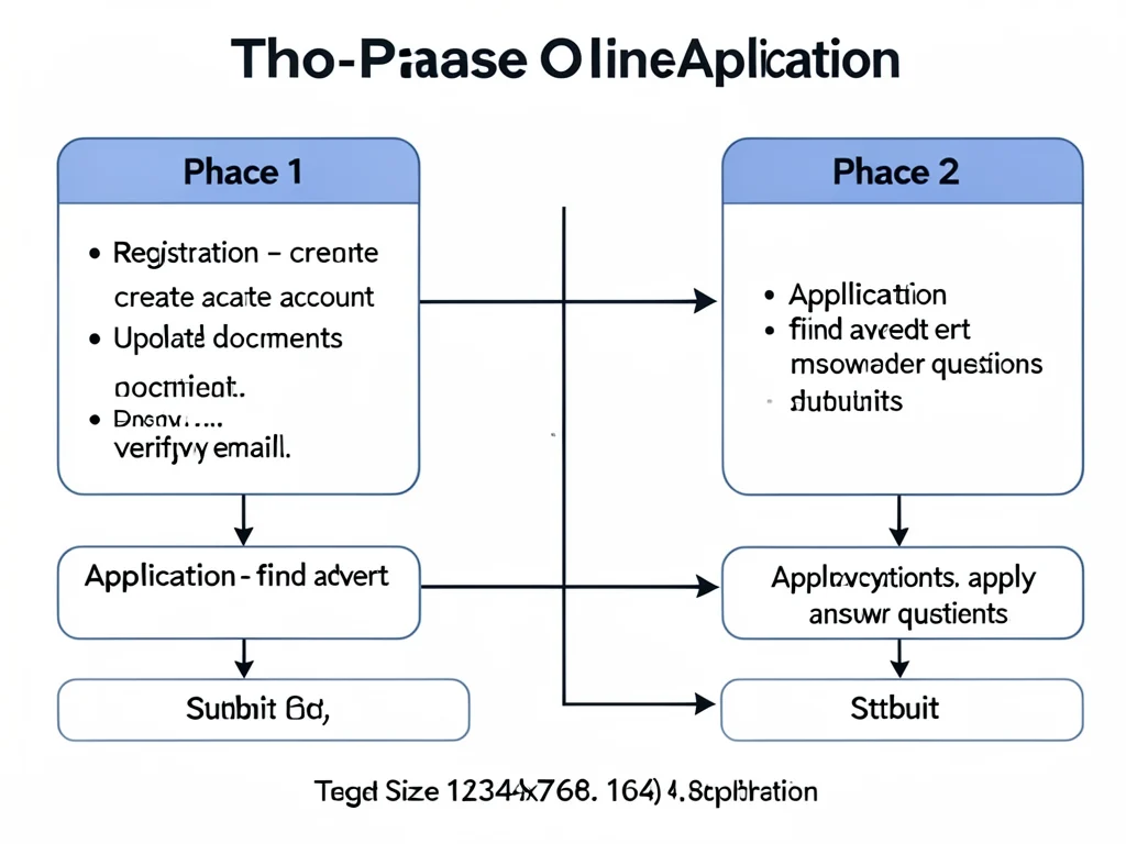 Step-by-step guide to the online application process for the internship.