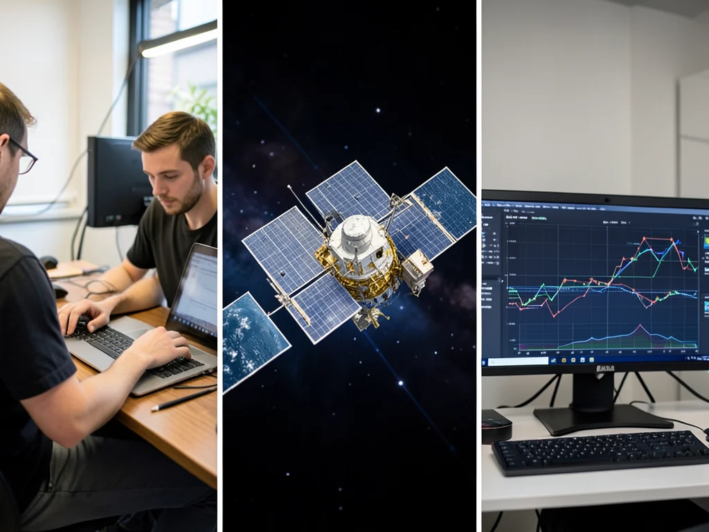 Examples of projects developed during the hackathon, including software, hardware concepts, and data visualizations.