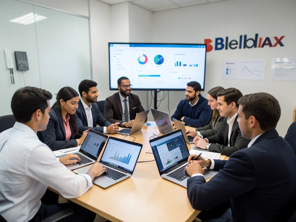 Ph.D. students collaborating on data science research.