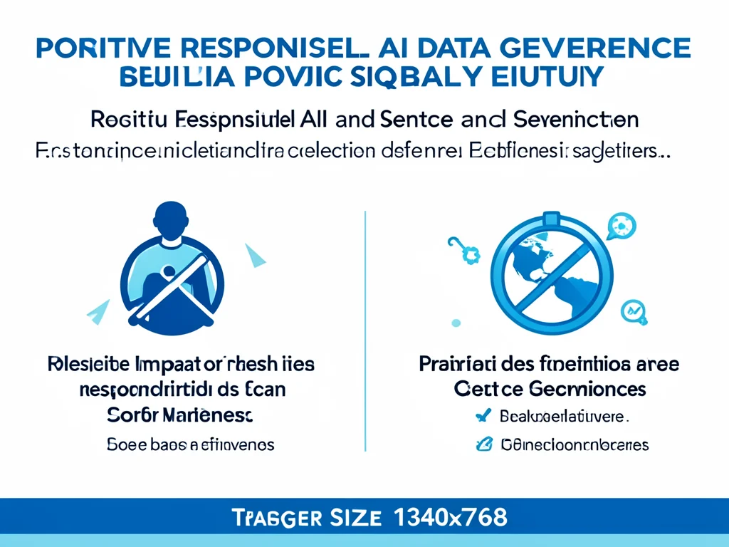 Infographic highlighting the benefits of responsible AI and data governance.