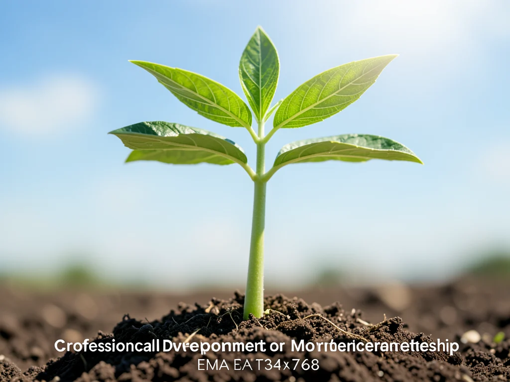 Graphic symbolizing career growth and professional development.