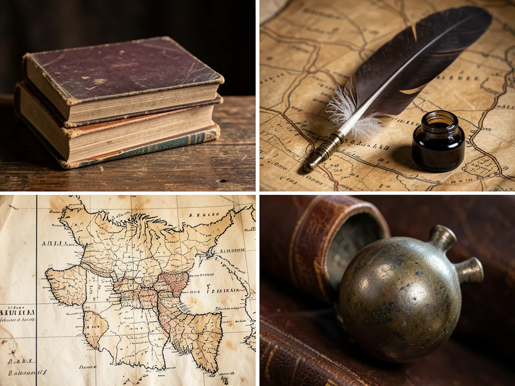 Diverse fields of study in early American history.
