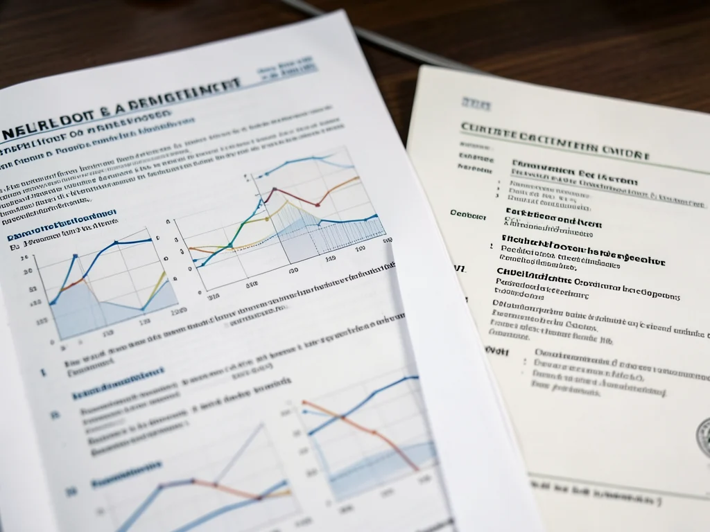 Example of application documents: a research proposal and a curriculum vitae.