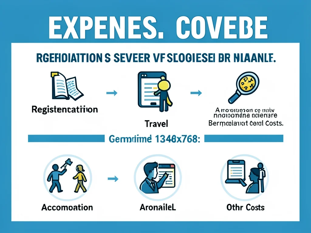 Visual breakdown of GMHAC Scholarship coverage.