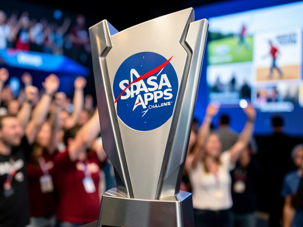 A prestigious award presented at the NASA Space Apps Challenge.