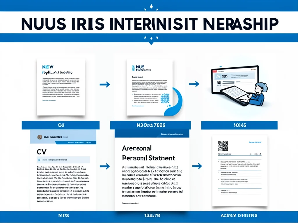Required documents for the NUS IRIS Internship application.