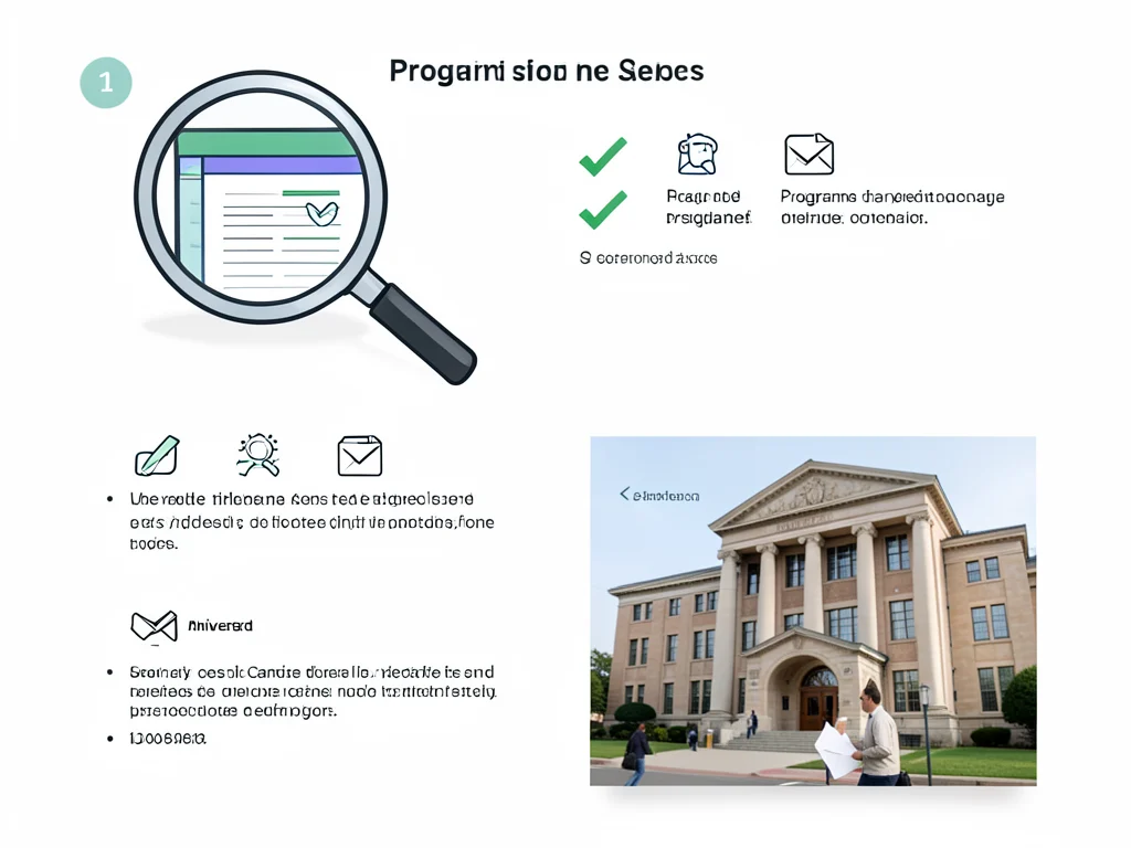 Flowchart illustrating the Erasmus Mundus Scholarship application process.