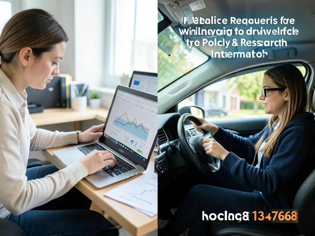 Visual representation of analytical skills and a driver's license for the Policy & Research internship.