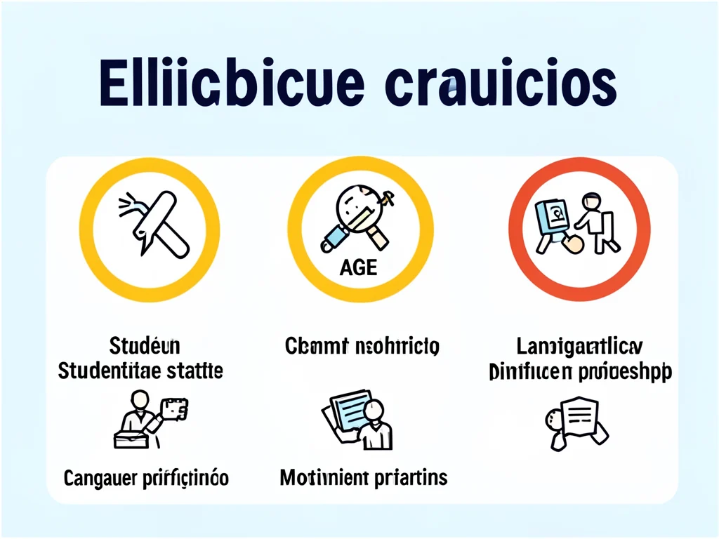 Infographic detailing the eligibility requirements for the Western Balkans Meet Japan program.