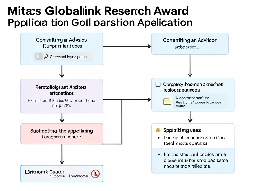 Step-by-step guide to the application process for the Mitacs Globalink Research Award.