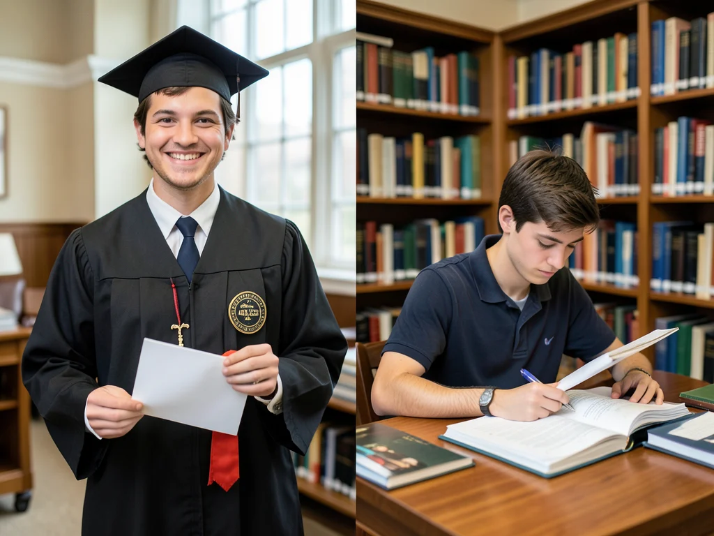 Visual representation of eligibility criteria: recent PhD graduate and a final-year PhD student.