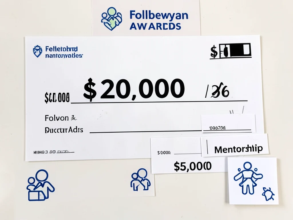 Illustration of fellowship and mentorship awards.
