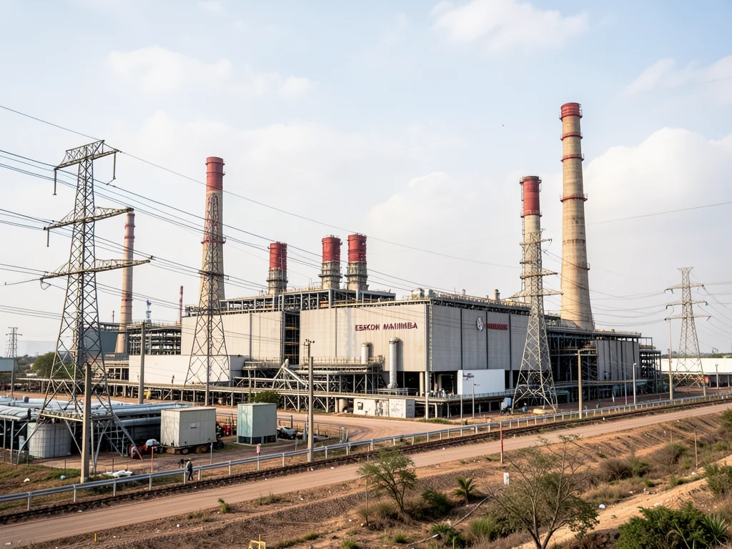 Eskom Matimba Power Station, a large industrial facility.