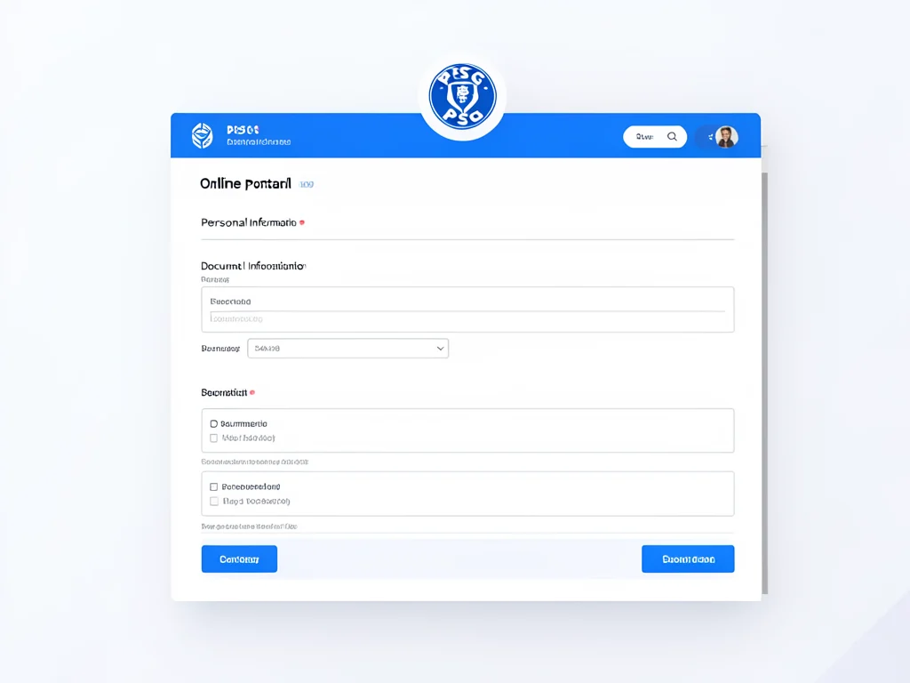 Online application portal for the PSG Graduate Programme.
