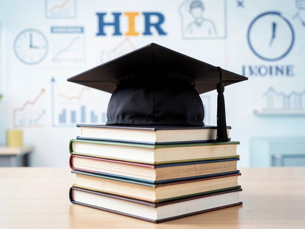 Illustration representing an Honours degree in Human Resources or Social Sciences.