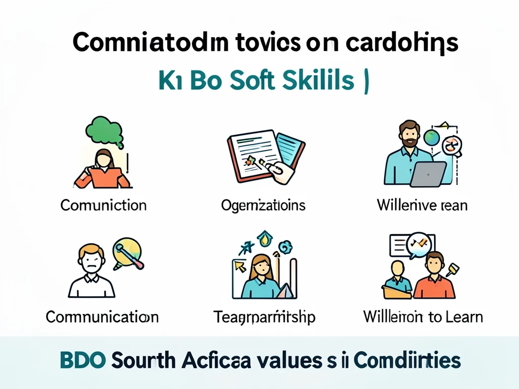 Valued skills and personal attributes for BDO South Africa interns.