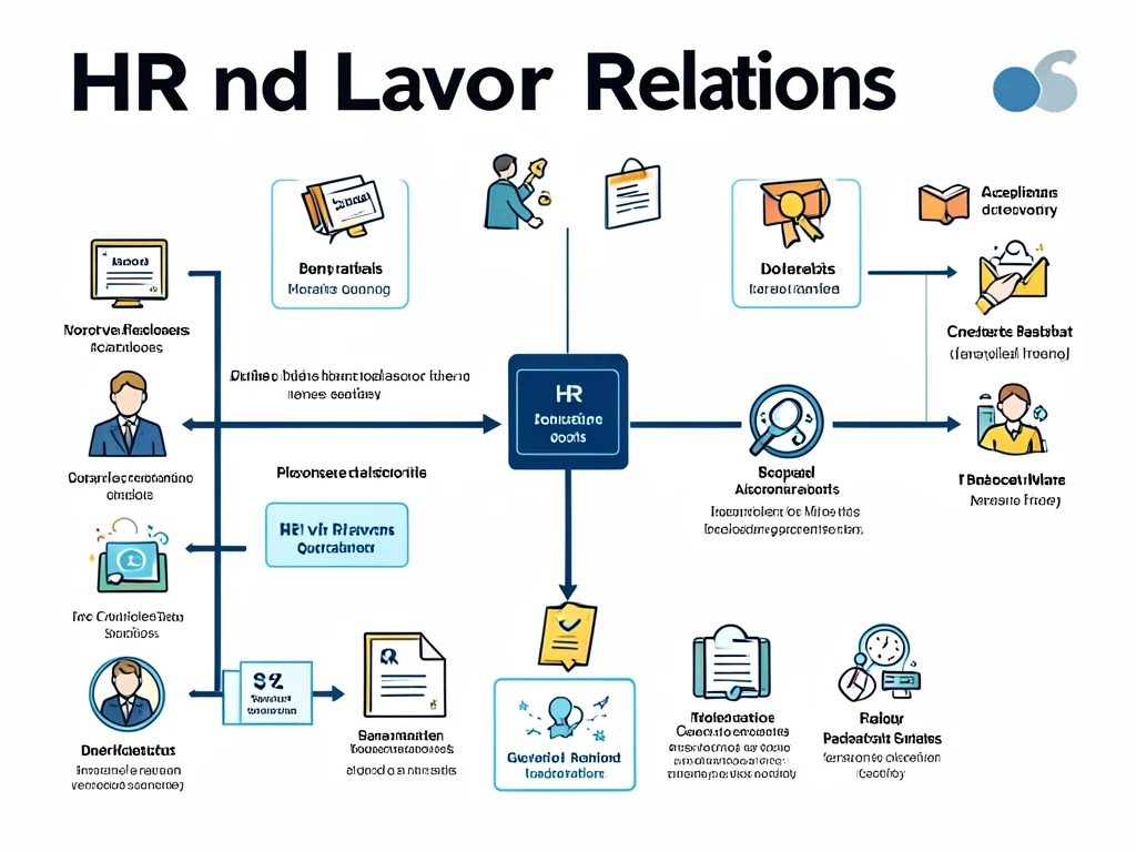 Flowchart of HR and Labour Relations qualifications.