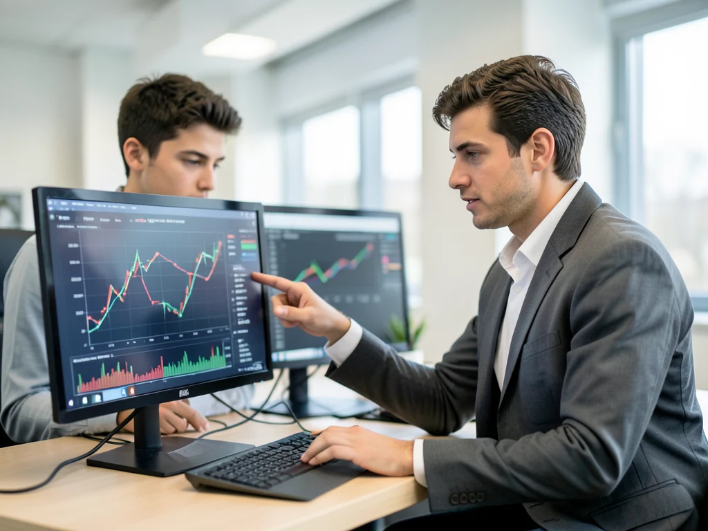 A mentor guiding an intern during the BDO YES Internship Programme.