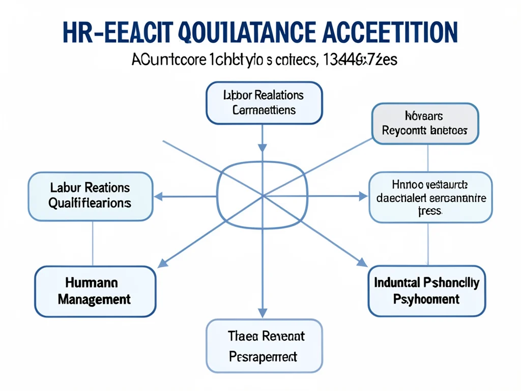 Infographic detailing the minimum educational qualifications required for the HR internship.