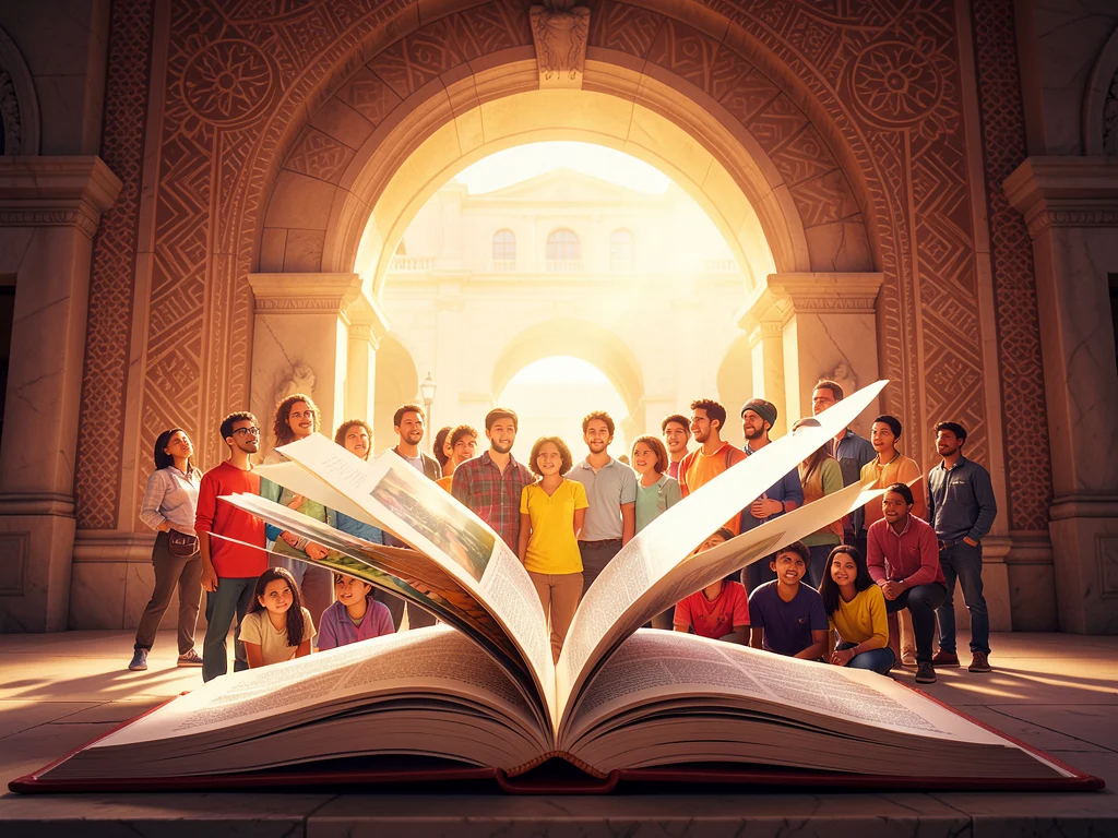 University of Michigan African Scholars Program application concept art.