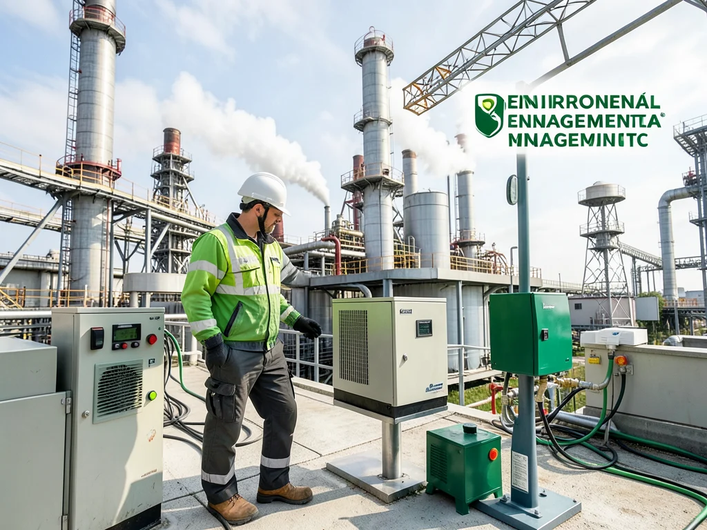 Environmental management initiatives at a power station.