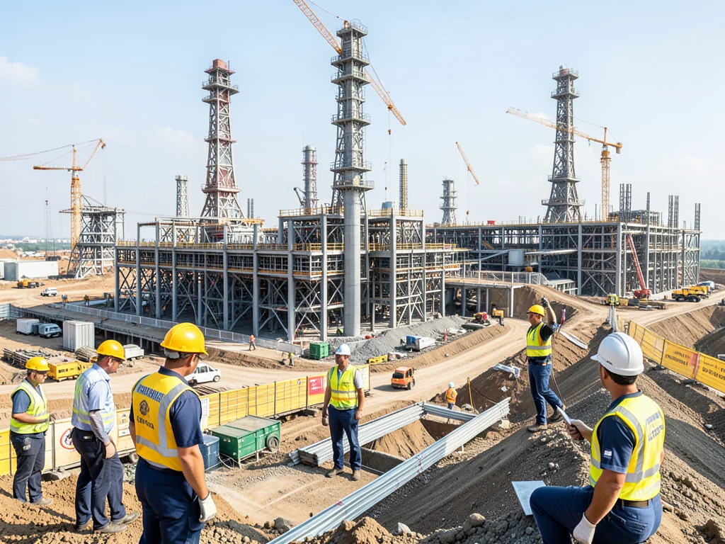 Large-scale infrastructure project at Eskom.