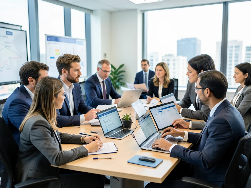 Human Resources professionals in a meeting.